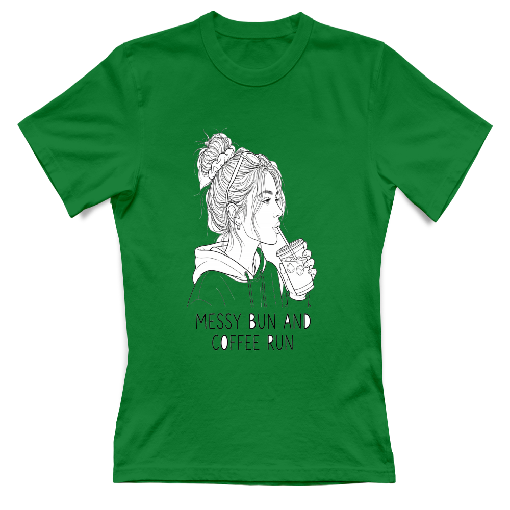 T-Shirt Donna Coffee Run