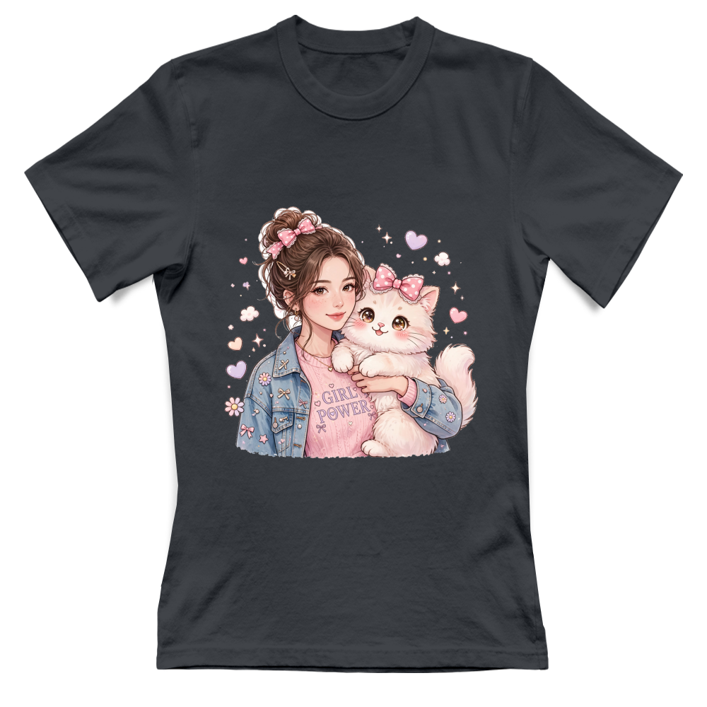 T-Shirt Donna Girl Power