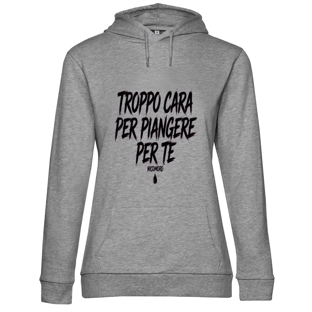 Hoodie Premium Women Piangere per te