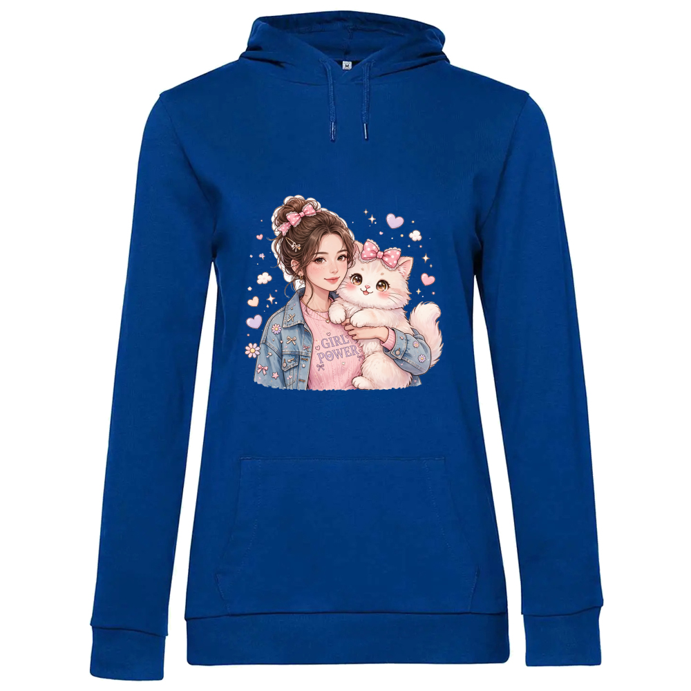 Hoodie Premium Women Girl Power
