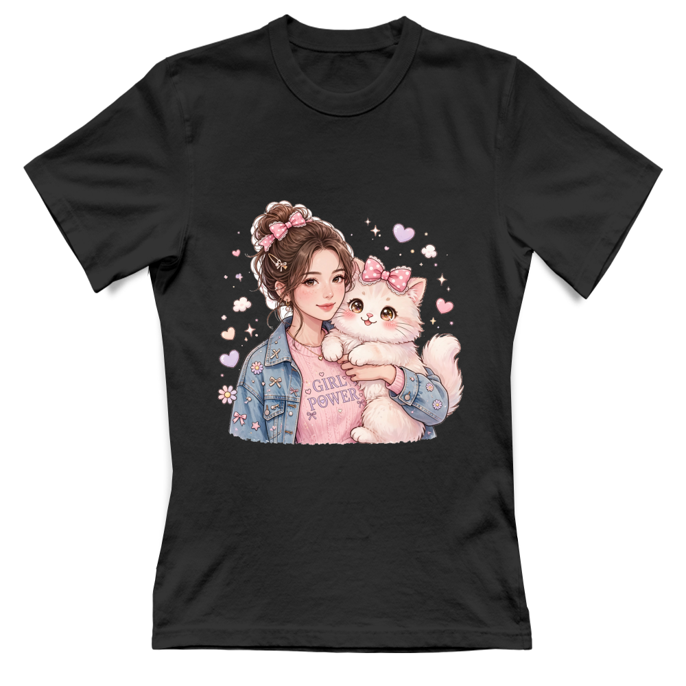 T-Shirt Donna Girl Power