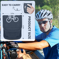 Kit Riparazione Bici 16 in 1 con Borsa Sottosella Impermeabile - Ripara Foratura in 3 Minuti